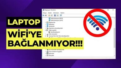 Laptop WiFi Bağlantı Sorunları ve Çözümleri